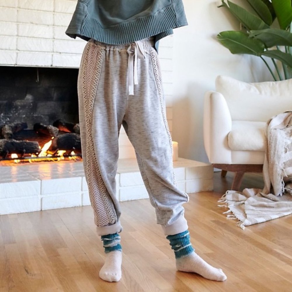 Free People Mountain High Cable Joggers